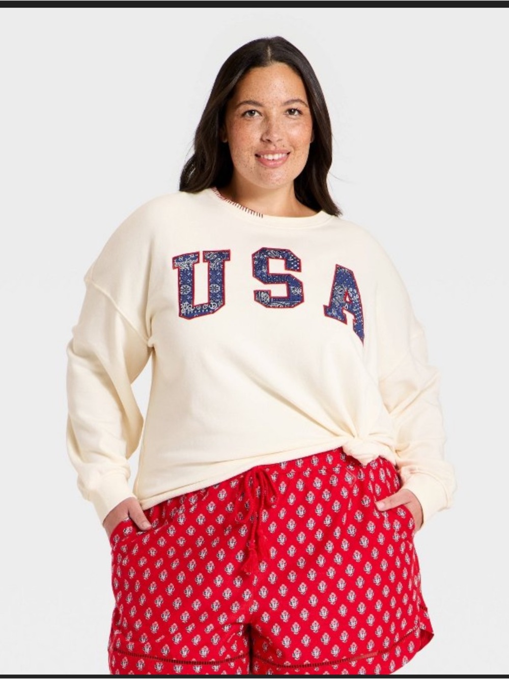 Woman’s Americana 🇺🇸 Pullover Sweatshirt